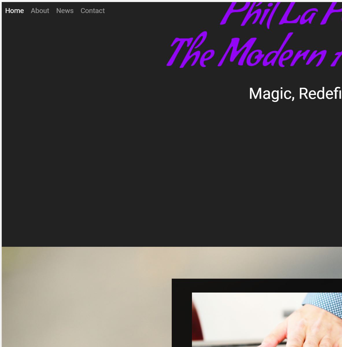 Thumbnail of Magic Project Site Project